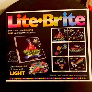 New! Lite-bright aka light bright toy